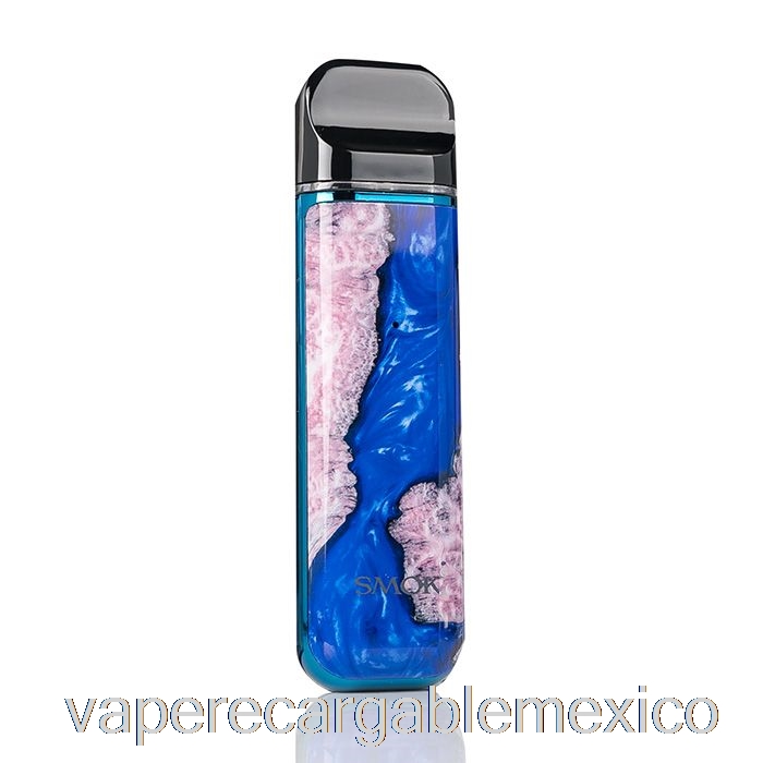 Vape Recargable Smok Novo 2 25w Pod System Azul Estabilizante Madera